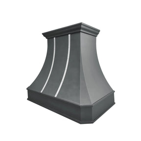 Fobest Custom Zinc Range Hood Curved Design FSS-376-Stainless Steel Range Hood-Fobest