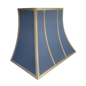 Fobest Dark Blue Stainless Steel Custom Range Hood FSS-159-Stainless Steel Range Hood-Fobest