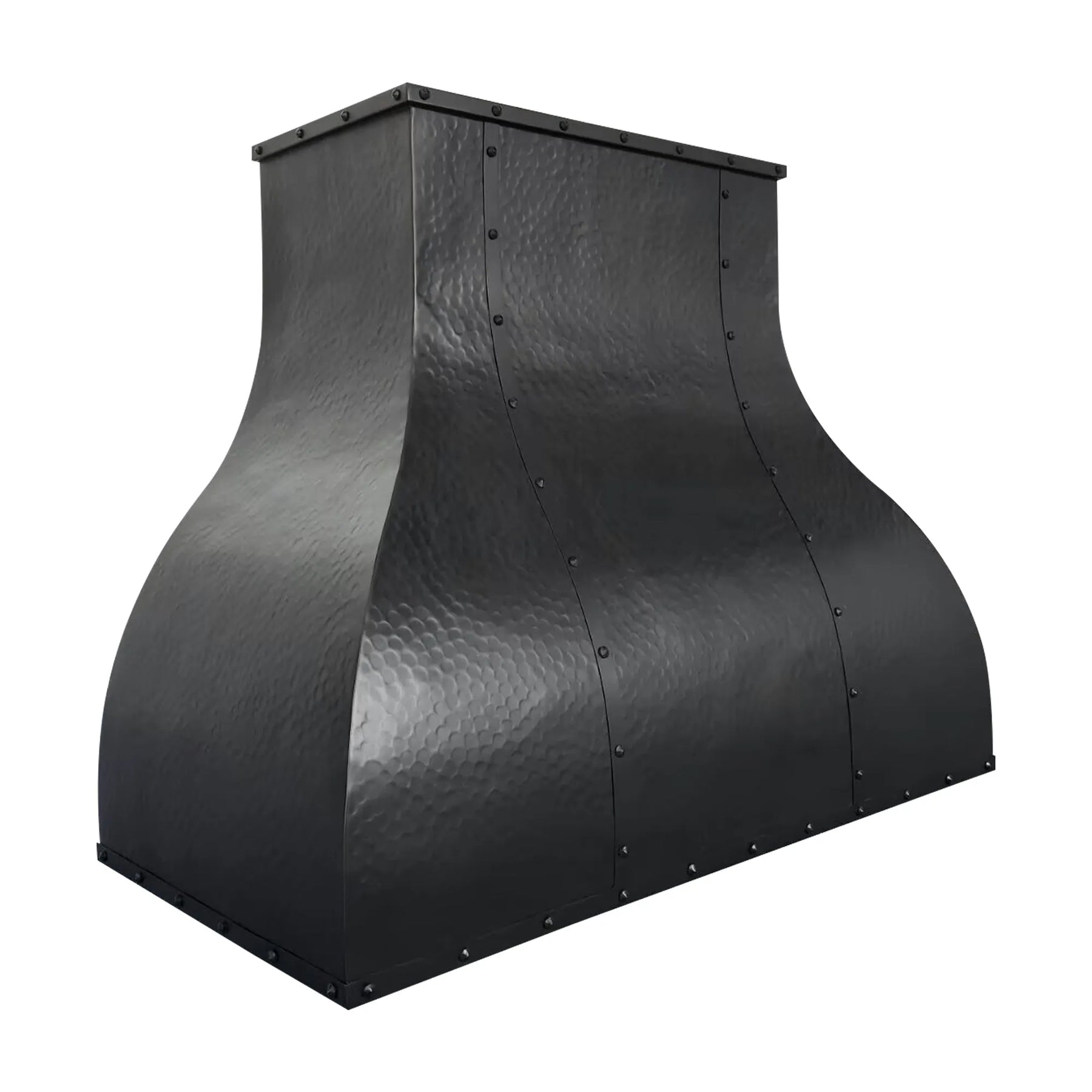 Fobest Dark Copper Kitchen Hood with Hammered Texture FCP-294