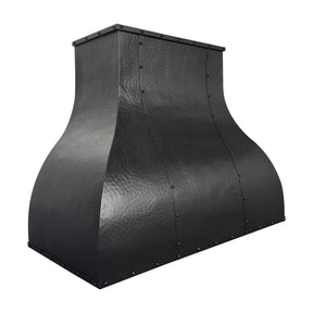 Fobest Dark Copper Kitchen Hood with Hammered Texture FCP-294