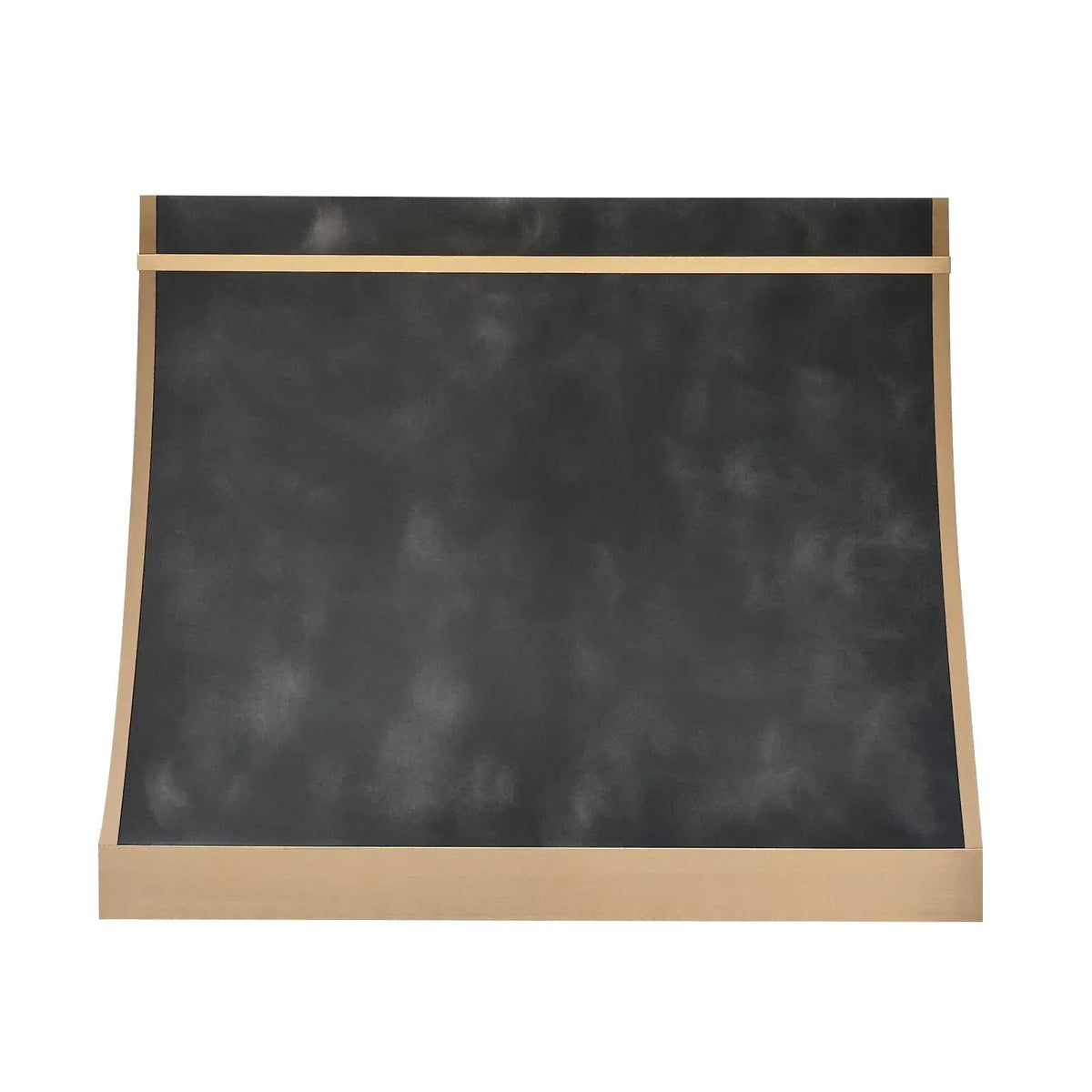 Fobest Dark Zinc Kitchen Hood with Brass Trims FSS-406-Stainless Steel Range Hood-Fobest