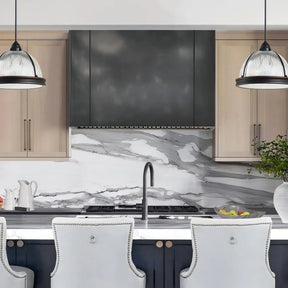Fobest Dark Zinc Range Hood with Contemporary Design FSS-405-Stainless Steel Range Hood-Fobest