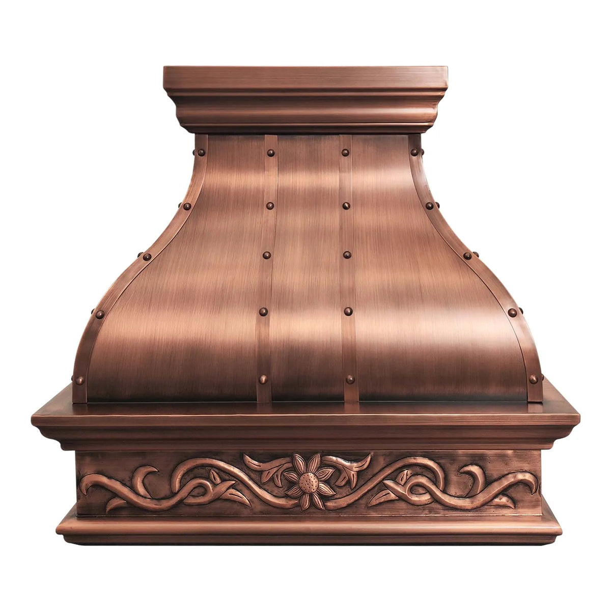 Fobest Decorative Handmade Copper Kitchen Hood FCP-275-Copper Range Hood-Fobest