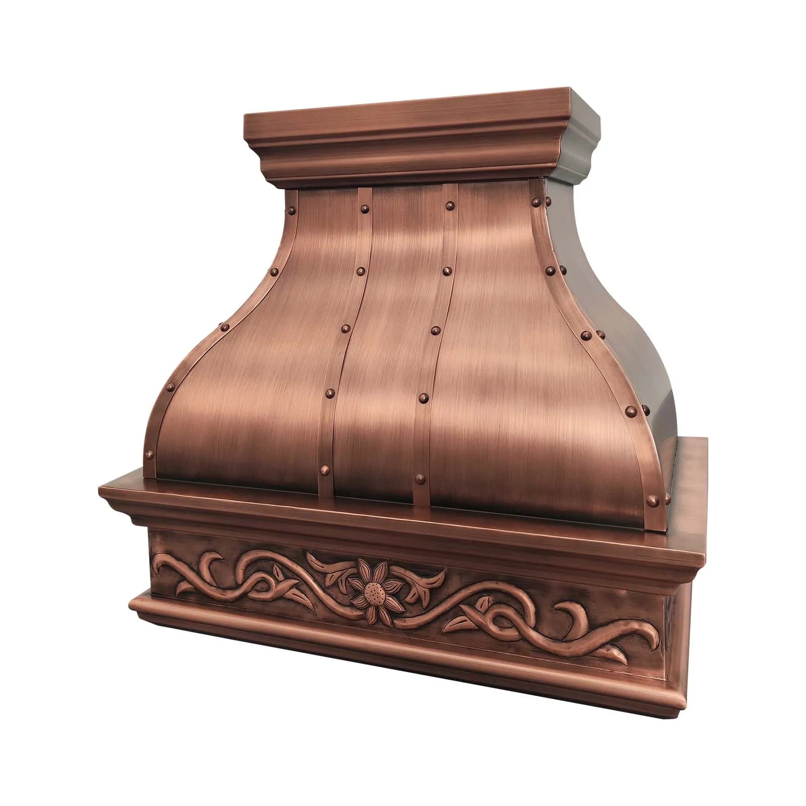 Fobest Decorative Handmade Copper Kitchen Hood FCP-275-Copper Range Hood-Fobest