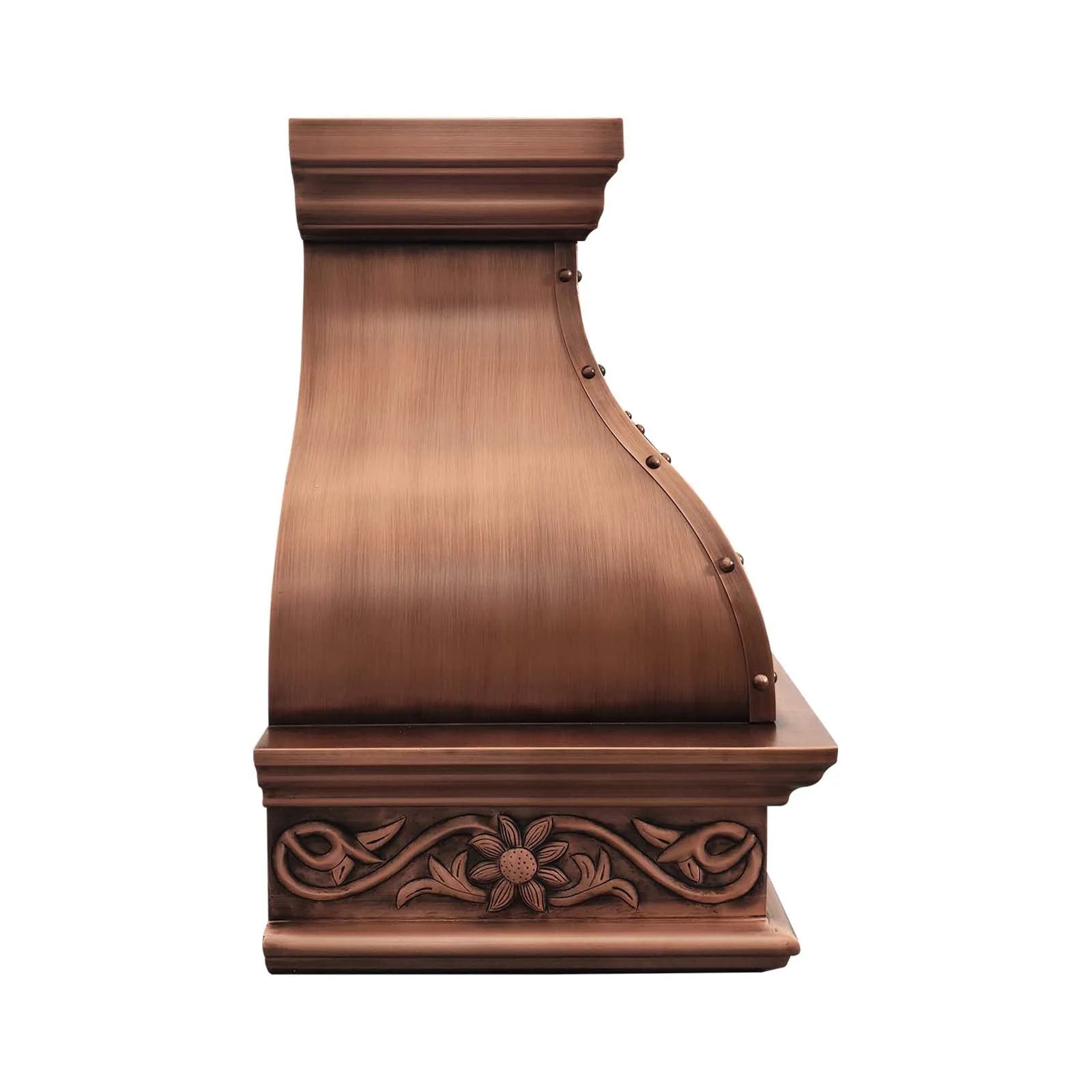 Fobest Decorative Handmade Copper Kitchen Hood FCP-275-Copper Range Hood-Fobest