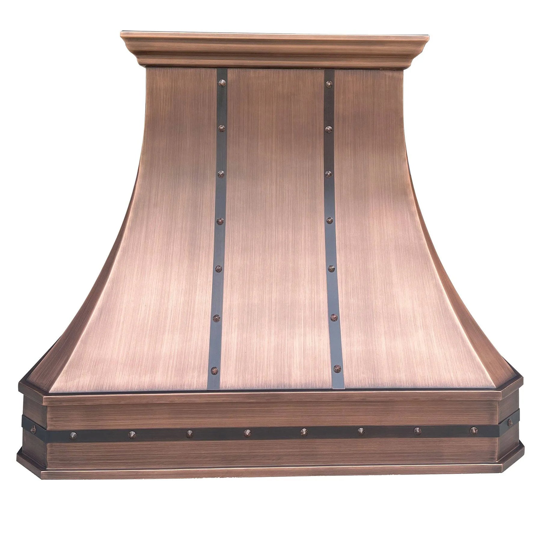 Fobest Farmhouse Antique Copper Range Hood FCP-7-Copper Range Hood-Fobest