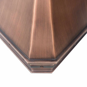 Fobest Farmhouse Antique Copper Range Hood FCP-7-Copper Range Hood-Fobest