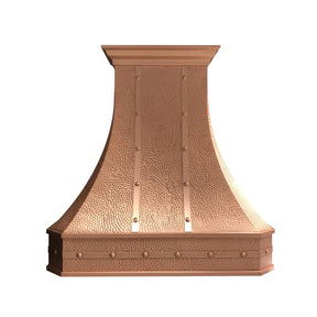 Fobest Farmhouse Antique Copper Range Hood FCP-7-Copper Range Hood-Fobest
