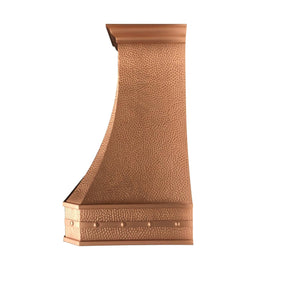 Fobest Farmhouse Antique Copper Range Hood FCP-7-Copper Range Hood-Fobest