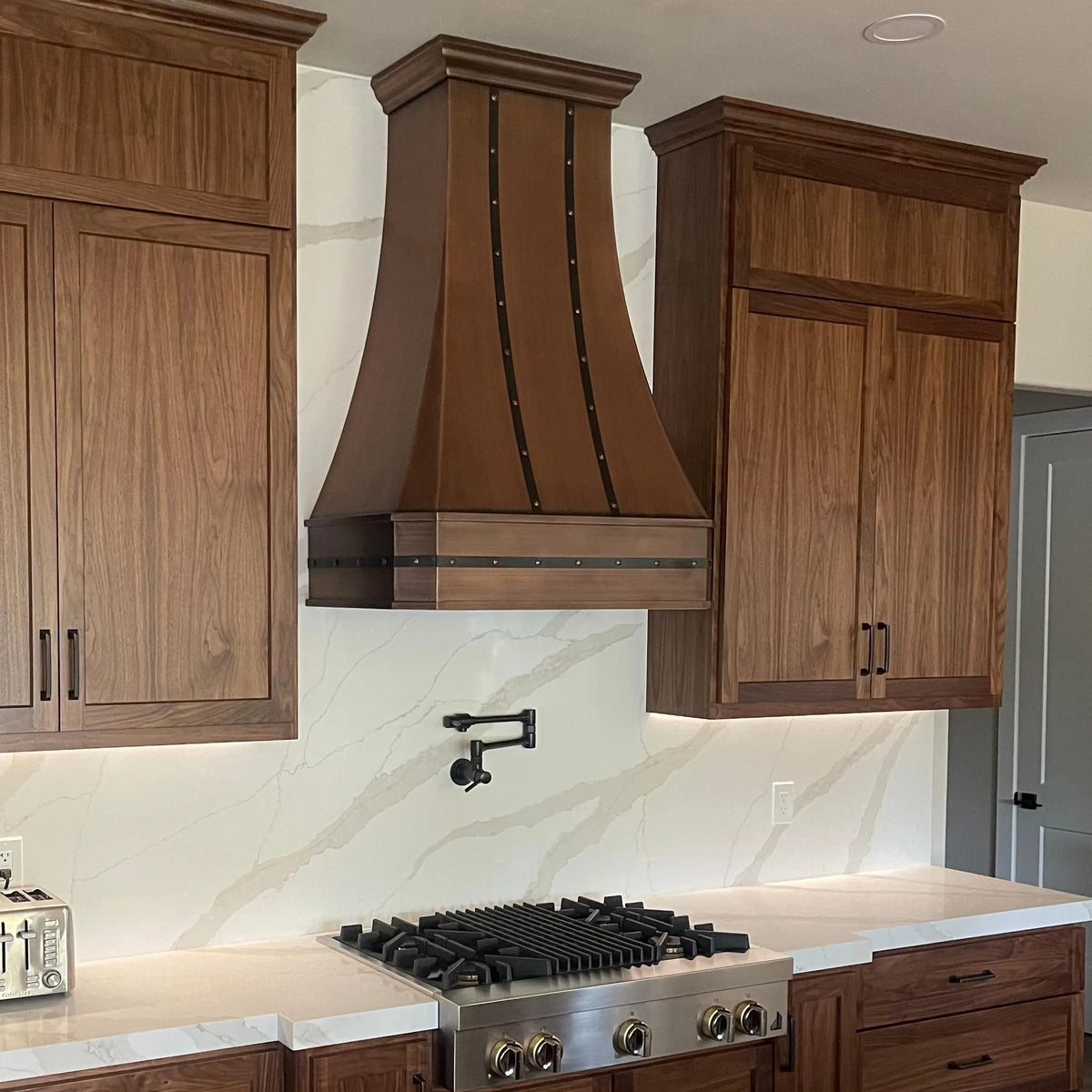 Fobest Farmhouse Antique Copper Range Hood FCP-7-Copper Range Hood-Fobest