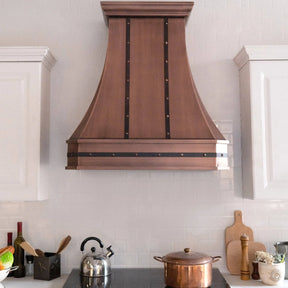 Fobest Farmhouse Antique Copper Range Hood FCP-7-Copper Range Hood-Fobest