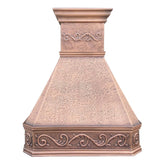 Fobest Farmhouse Copper Vent Hood with Vintage Design FCP-26-Copper Range Hood-Fobest