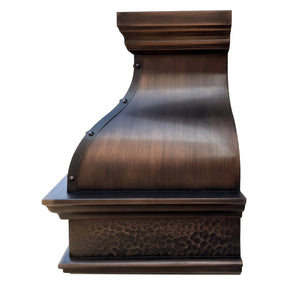 Fobest Farmhouse Custom Copper Range Hood FCP-8-Copper Range Hood-Fobest