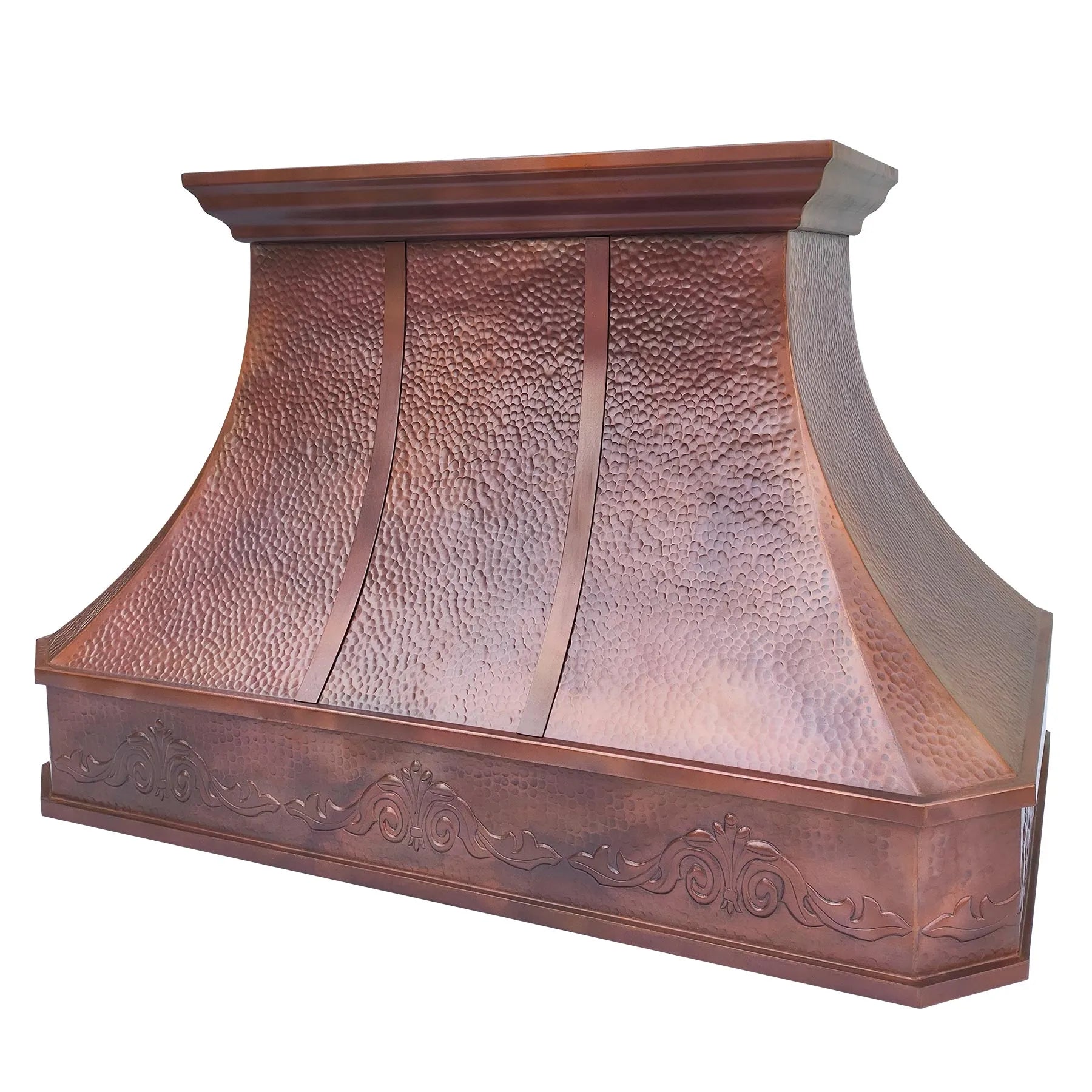 Fobest Fire Copper Island Range Hood FCP-235-Copper Range Hood-Fobest