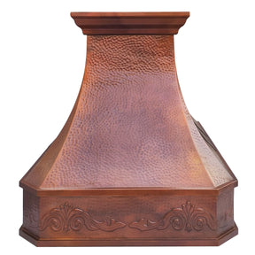 Fobest Fire Copper Island Range Hood FCP-235-Copper Range Hood-Fobest
