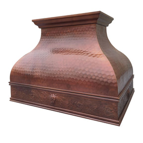 Fobest Fire Copper Range Hood Island Copper Hood FCP-214-Copper Range Hood-Fobest