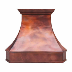Fobest Fire Copper Range Hood with Hammer Texture FCP-156-Copper Range Hood-Fobest