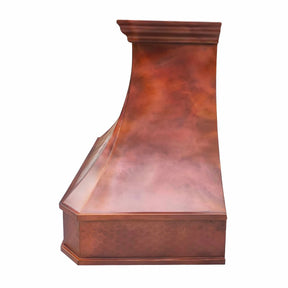 Fobest Fire Copper Range Hood with Hammer Texture FCP-156-Copper Range Hood-Fobest
