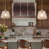 Fobest Fire Copper Range Hood with Riveted Straps FCP-265-Copper Range Hood-Fobest