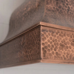 Fobest Hammered Copper Kitchen Hood FCP-12-Copper Range Hood-Fobest