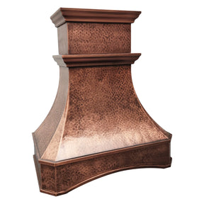 Fobest Hammered Copper Kitchen Range Hood FCP-298
