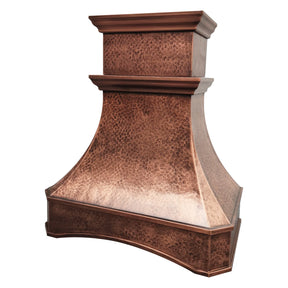 Fobest Hammered Copper Kitchen Range Hood FCP-298