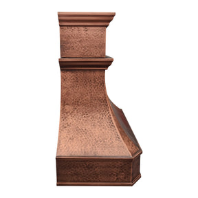 Fobest Hammered Copper Kitchen Range Hood FCP-298