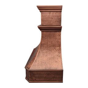 Fobest Hammered Copper Kitchen Range Hood FCP-298