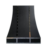 Fobest Handcrafted Black Stainless Steel Range Hood FSS-89-Stainless Steel Range Hood-Fobest