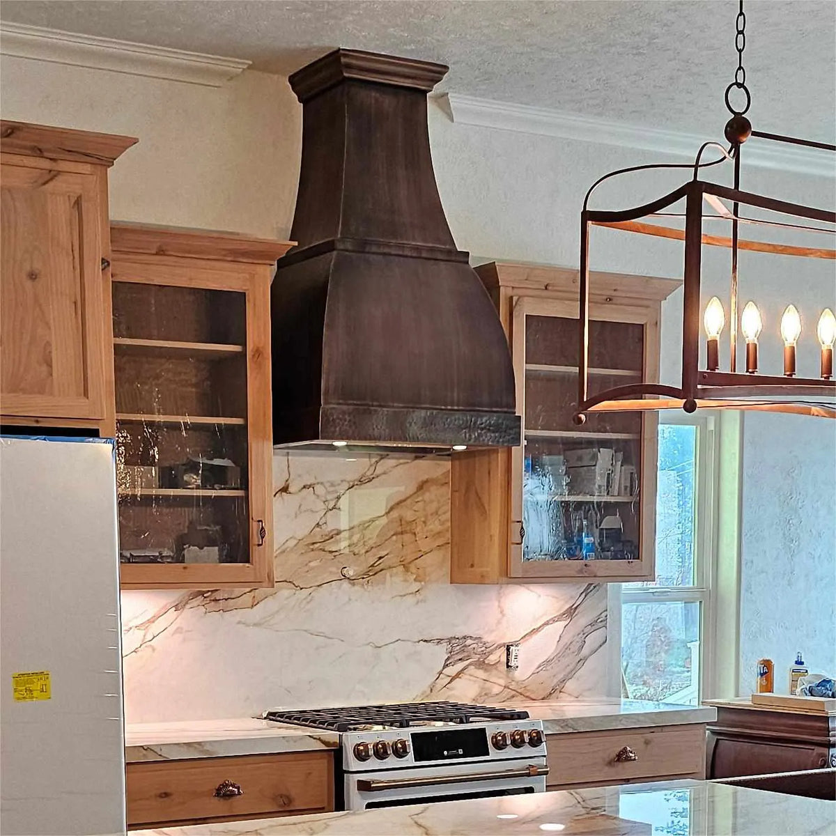 Fobest Handmade Copper Range Hood Bell Shape FCP-86-Copper Range Hood-Fobest
