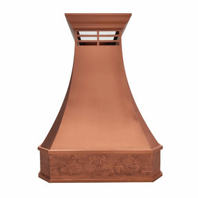 Fobest Island Copper Range Hood Ductless Option FCP-158-Copper Range Hood-Fobest