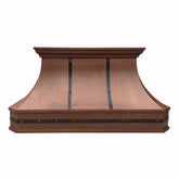 Fobest Island Copper Range Hood with Vintage Copper Finish FCP-178-Copper Range Hood-Fobest