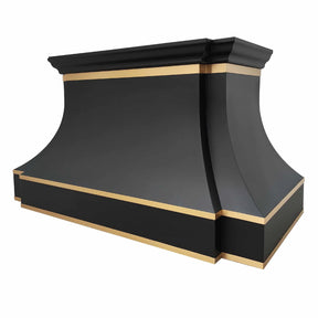 Fobest Kichen Stove Hood Black Stainless Steel Finish FSS-250-Stainless Steel Range Hood-Fobest