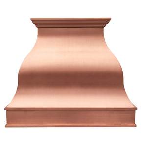 Fobest Kitchen Copper Hood with Wavy Design FCP-243-Copper Range Hood-Fobest