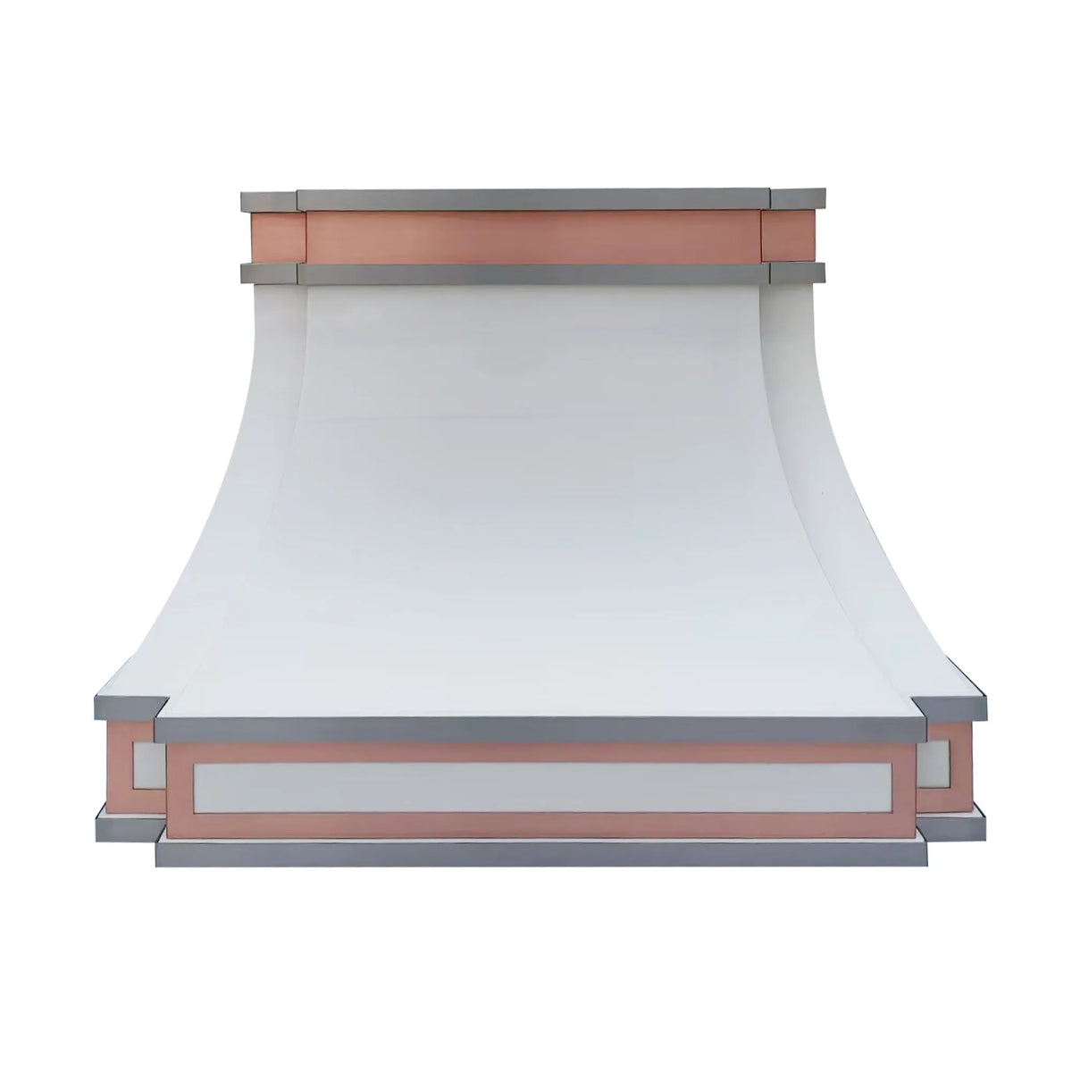 Fobest Kitchen Range Hood with Copper Trims FSS-346-Stainless Steel Range Hood-Fobest