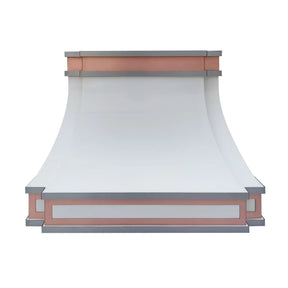Fobest Kitchen Range Hood with Copper Trims FSS-346-Stainless Steel Range Hood-Fobest