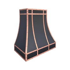 Fobest Kitchen Stove Hood with Copper Band FSS-353-Stainless Steel Range Hood-Fobest