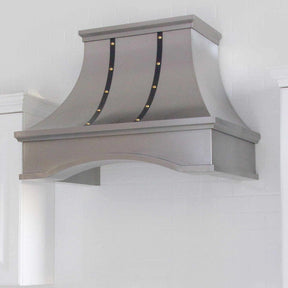 Fobest Matte Stainless Steel Range Hood with Arched Design FSS-71-Stainless Steel Range Hood-Fobest