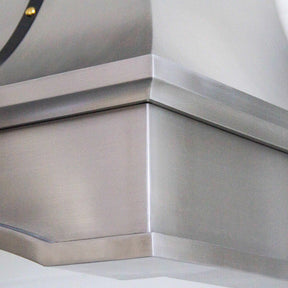 Fobest Matte Stainless Steel Range Hood with Arched Design FSS-71-Stainless Steel Range Hood-Fobest