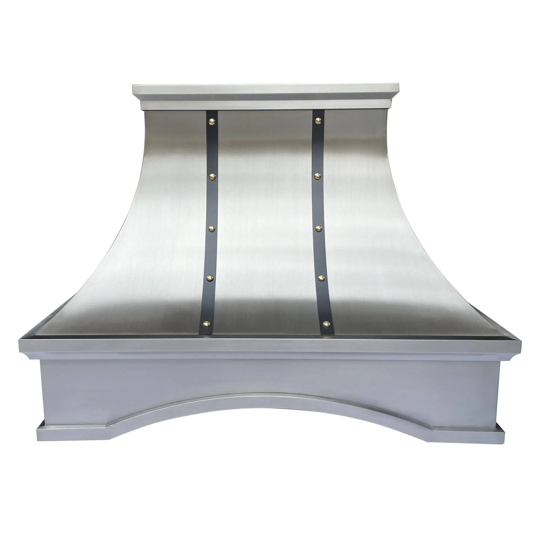 Fobest Matte Stainless Steel Range Hood with Arched Design FSS-71-Stainless Steel Range Hood-Fobest