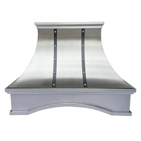 Fobest Matte Stainless Steel Range Hood with Arched Design FSS-71-Stainless Steel Range Hood-Fobest