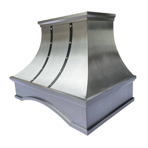 Fobest Matte Stainless Steel Range Hood with Arched Design FSS-71-Stainless Steel Range Hood-Fobest