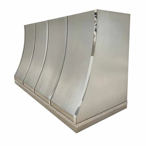 Fobest Metal Range Hood with Stainless Steel Straps FSS-226-Stainless Steel Range Hood-Fobest