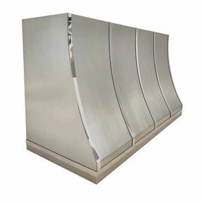 Fobest Metal Range Hood with Stainless Steel Straps FSS-226-Stainless Steel Range Hood-Fobest