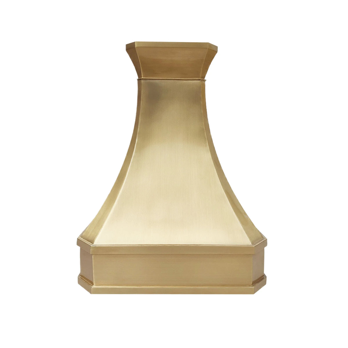 Fobest Modern Brass Range Hood with Flared Shape FSS-380-Stainless Steel Range Hood-Fobest