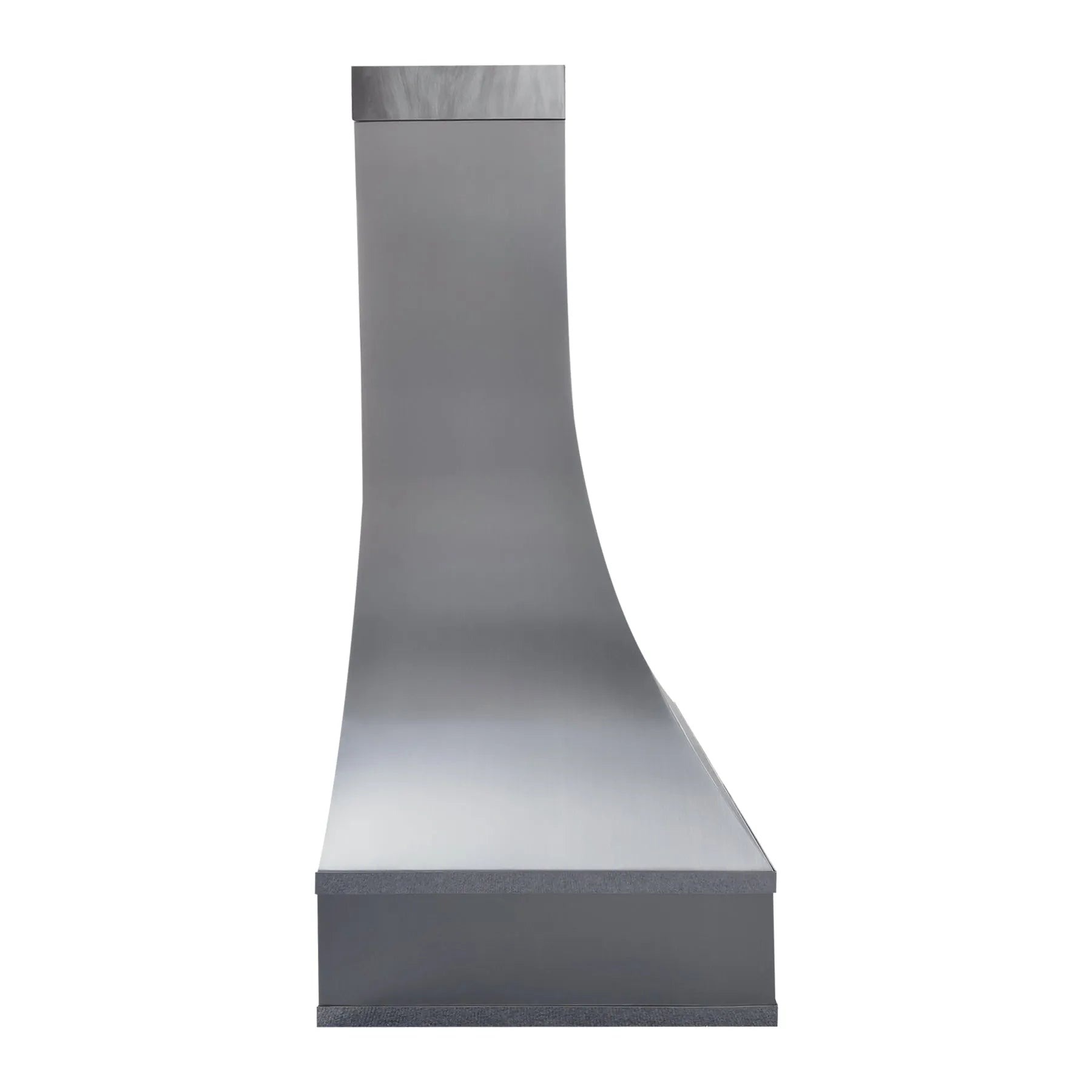 Fobest Modern Stainless Steel Range Hood with Mirror Straps FSS-437-Stainless Steel Range Hood-Fobest