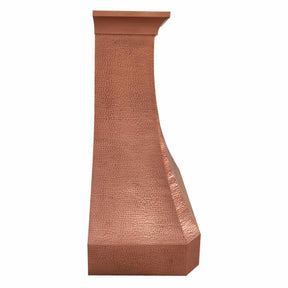 Fobest Natural Copper Range Hood with Hammer Finish FCP-162-Copper Range Hood-Fobest