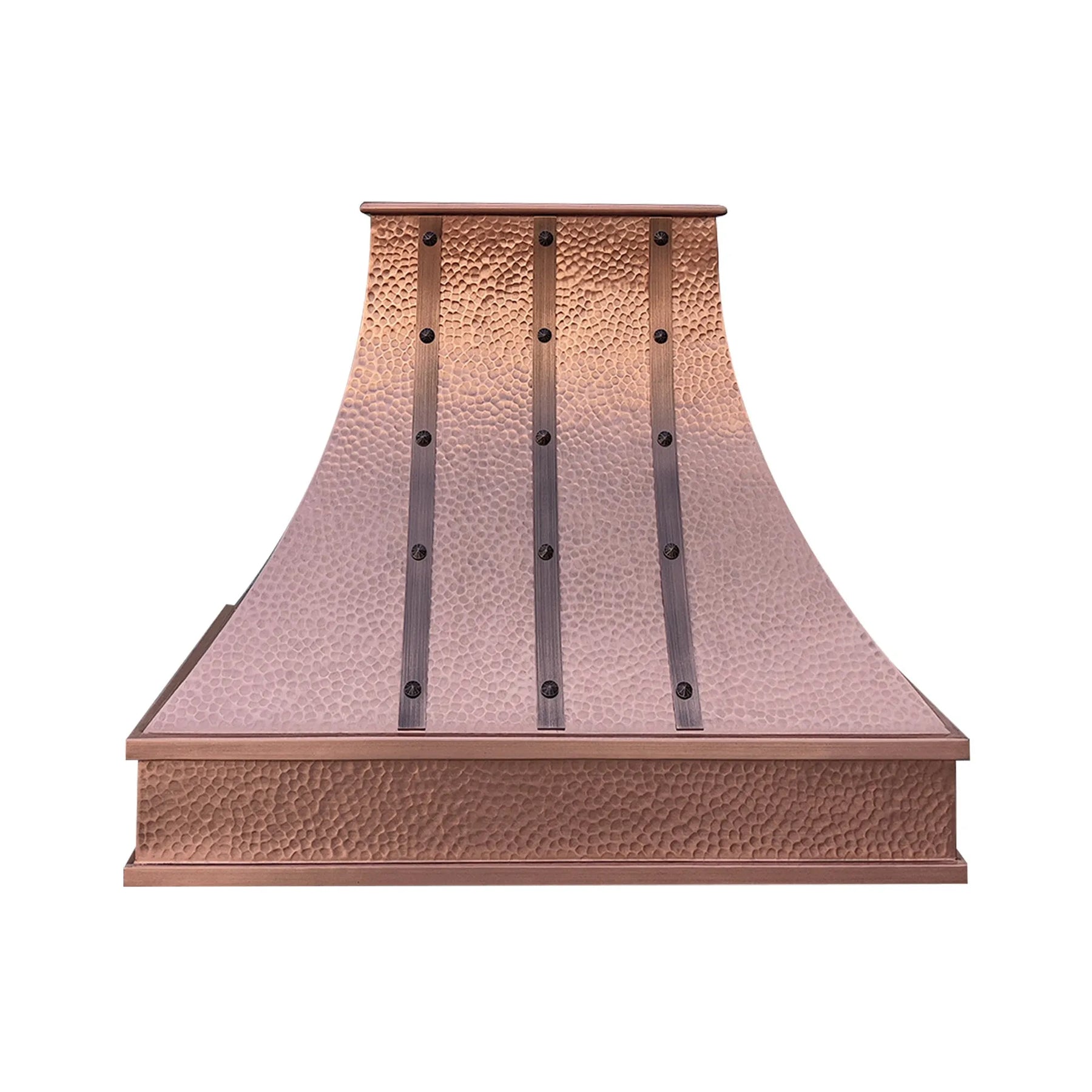 Fobest Natural Copper Range Hood with Hammered Texture FCP-223-Copper Range Hood-Fobest