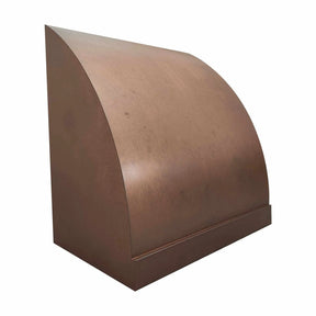 Fobest Rustic Copper Range Hood with Barrel Design FCP-185-Copper Range Hood-Fobest