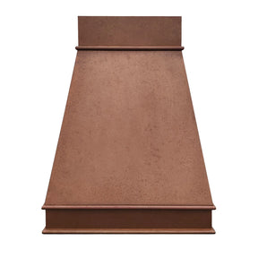 Fobest Rustic Copper Range Hood with Vintage Finish FCP-174-Copper Range Hood-Fobest